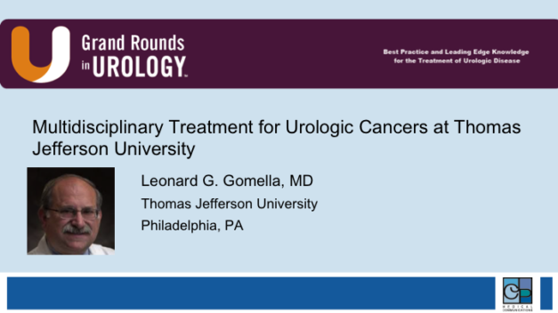 Multidisciplinary Treatment for Urologic Cancers at Thomas Jefferson University