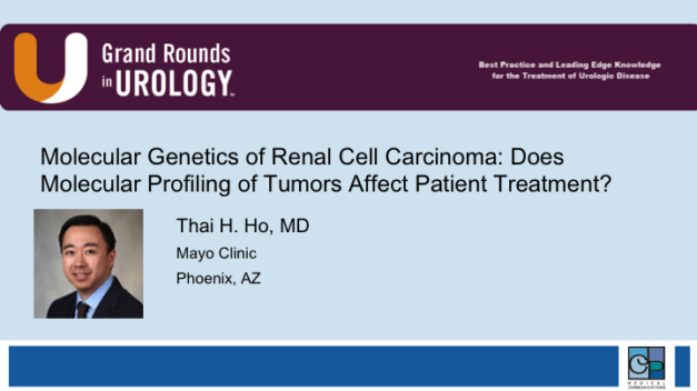 Molecular Genetics of Renal Cell Carcinoma: Does Molecular Profiling of Tumors Affect Patient Treatment?