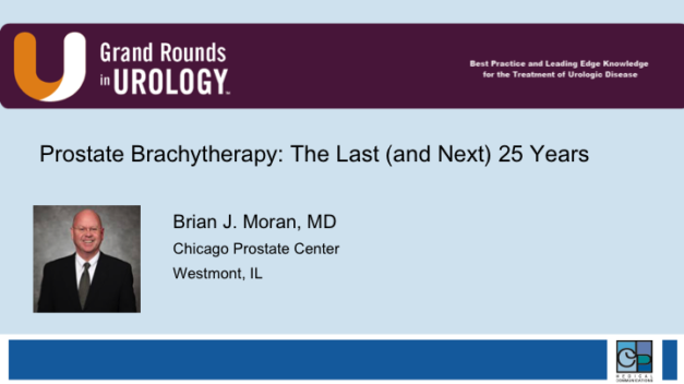 Prostate Brachytherapy: The Last (and Next) 25 Years