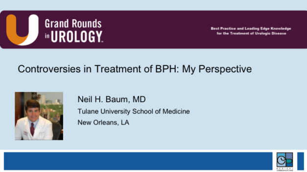 Controversies in Treatment of BPH: My Perspective