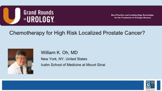 Chemotherapy for High Risk Localized Prostate Cancer?