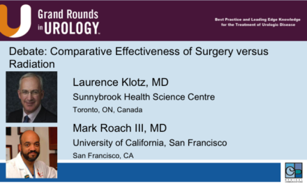 Debate: Comparative Effectiveness of Surgery versus Radiation