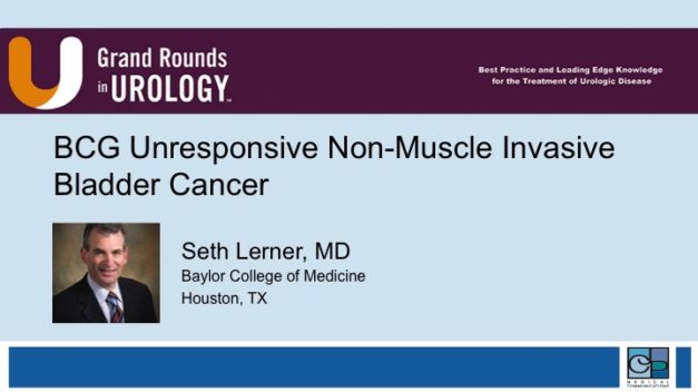 BCG Unresponsive Non-Muscle Invasive Bladder Cancer