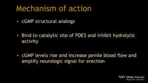 ED Mechanism of action