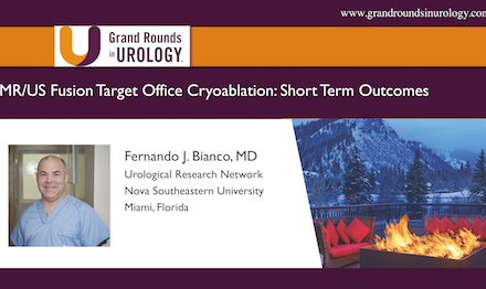 MR/US Fusion Target Office Cryoablation: Short-term Outcomes