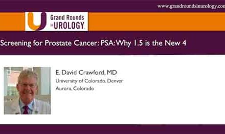 Screening for Prostate Cancer: PSA: Why 1.5 is the New 4
