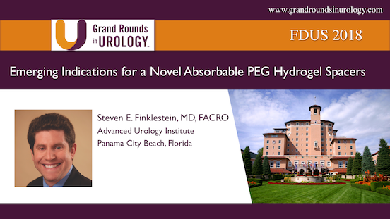 Emerging Technology in Radiation Oncology: Indications for a Novel Absorbable Hydrogel Spacer