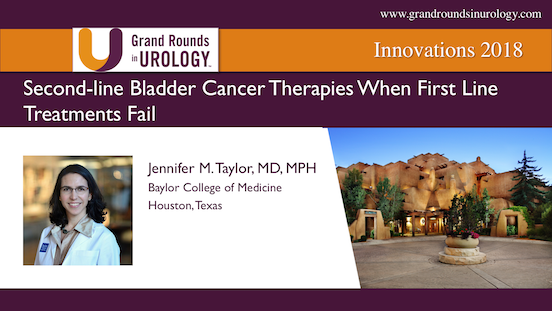 Second-line Bladder Cancer Therapies When First Line Treatments Fail