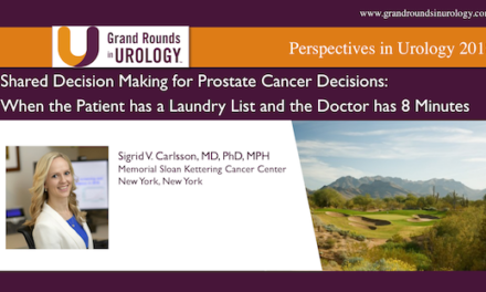 Shared Decision Making for Prostate Cancer Decisions: When the Patient has a Laundry List and the Doctor has 8 Minutes