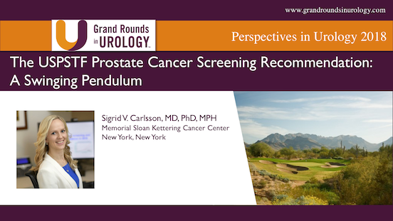 The USPSTF Prostate Cancer Screening Recommendation: A Swinging Pendulum
