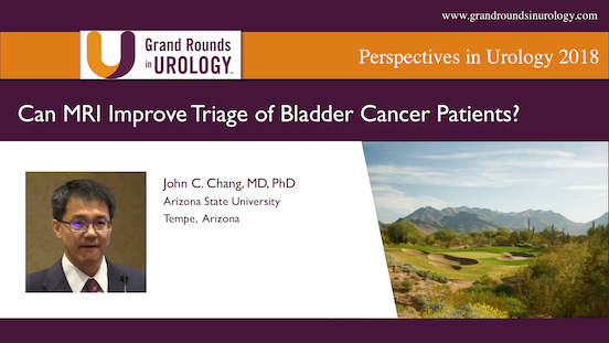 Can MR Imaging Help Triage Bladder Cancer Patients?