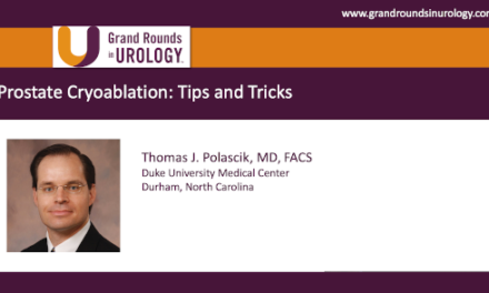Prostate Cryoablation: Tips and Tricks