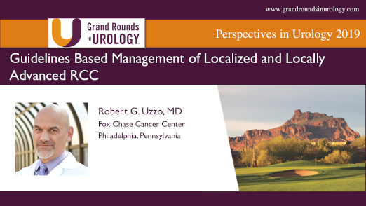 Guidelines Based Management of Localized and Locally Advanced RCC
