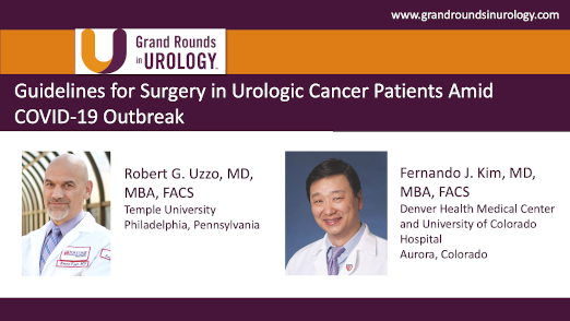 Dr. Uzzo - COVID-19 Urologic Cancer