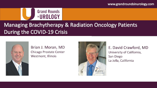 Dr. Moran - Brachytherapy Radiation Oncology COVID-19
