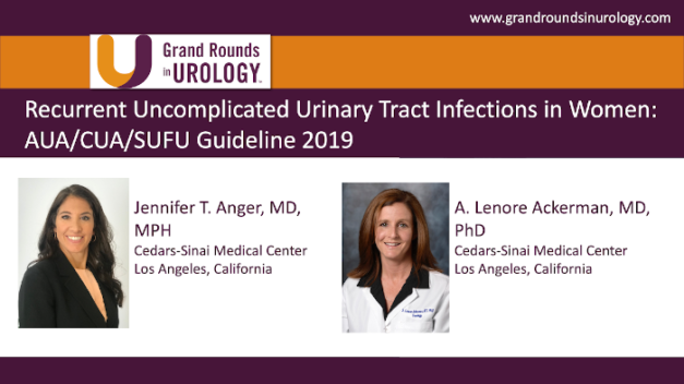 Recurrent Uncomplicated Urinary Tract Infections in Women: AUA/CUA/SUFU Guideline 2019