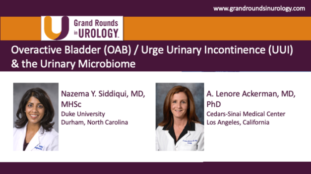 Overactive Bladder (OAB) / Urge Urinary Incontinence (UUI) & the Urinary Microbiome