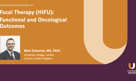 Focal Therapy (HIFU): Functional and Oncological Outcomes