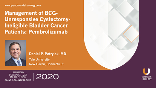 Management of BCG-Unresponsive Cystectomy-Ineligible Bladder Cancer Patients: Pembrolizumab